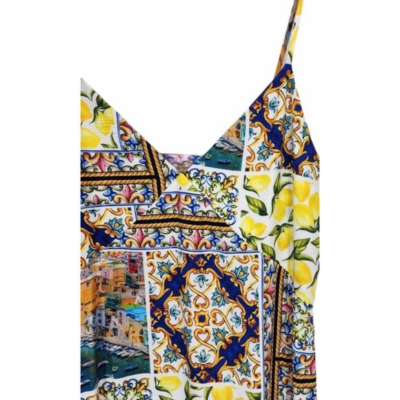 Terez Amalfi Patchwork V Neck Dress - Picture 2 of 6